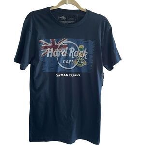 New Hard Rock Cafe Cayman Islands Graphic  T-Shirt Size Small Souvenir
